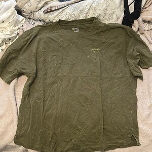 VS PINK WOMENS green Kinder to the planet T-Shirt